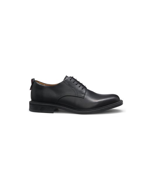 HUGO Black Derby Shoes for men