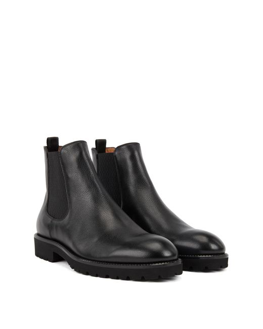 hugo boss appalachia leather chelsea boots