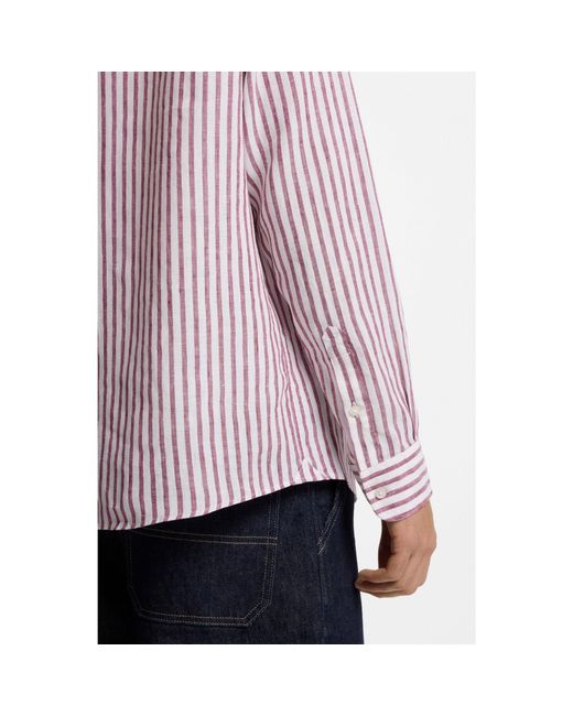 Boss Purple Regular-Fit Button-Down Shirt for men