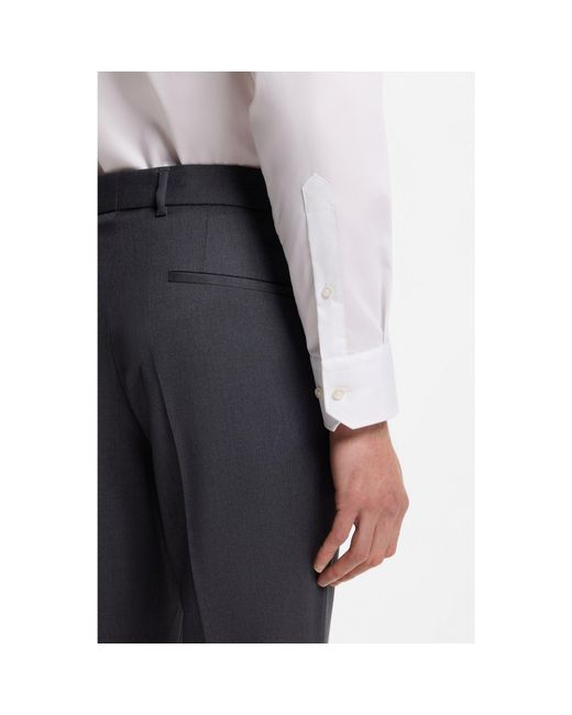 Boss White Regular-Fit Shirt for men