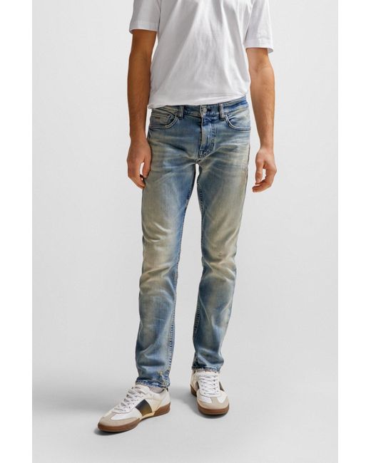 Hugo boss beige deals jeans