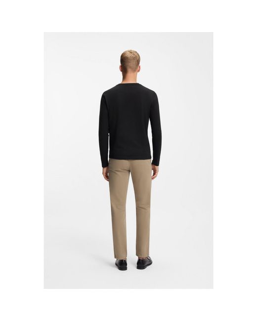 Boss Black Long-Sleeved T-Shirt for men