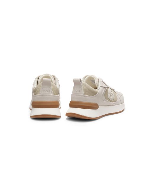 Boss White Trainers
