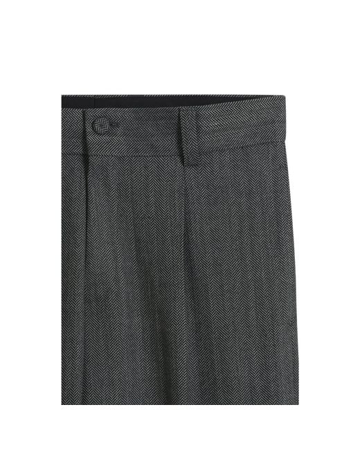 HUGO Black Modern-Fit Trousers for men