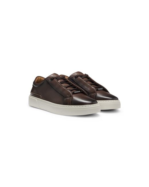 Boss Brown Gary Trainers for men