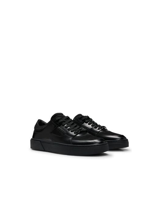 Boss Black Gary Crystal-Trim Trainers for men