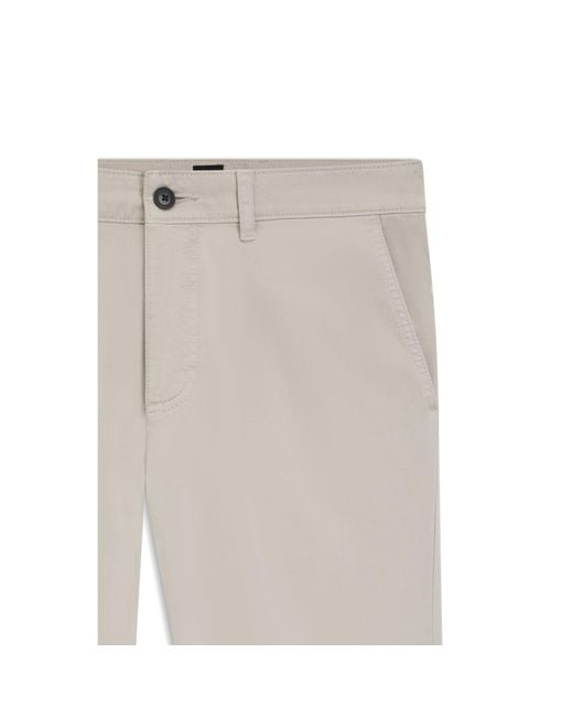 Boss Natural Regular-Fit Trousers for men