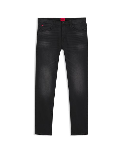 HUGO Black Extra-Slim-Fit Jeans for men