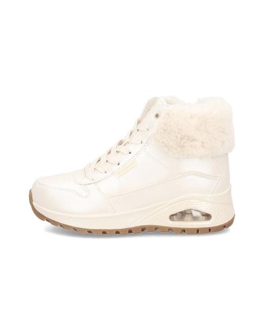 Skechers White Uno Rugged