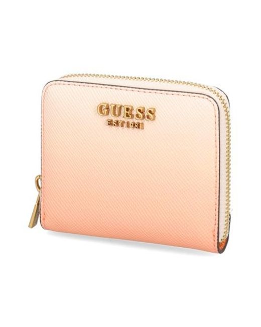 Guess Natural Lossie Slg Small Zip Around