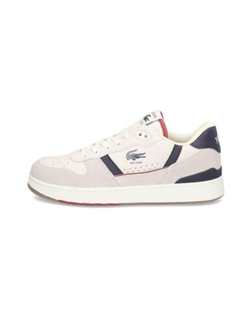 Lacoste T-Clip Set in White für Herren