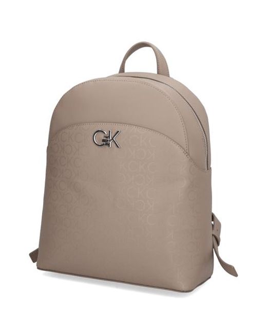 Calvin Klein Natural Re-Lock Dome Backpack_Mono