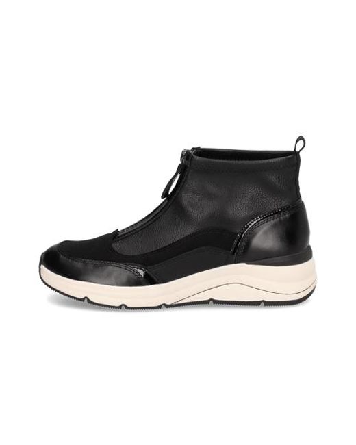 DELKA Black Sneaker Mid Cut