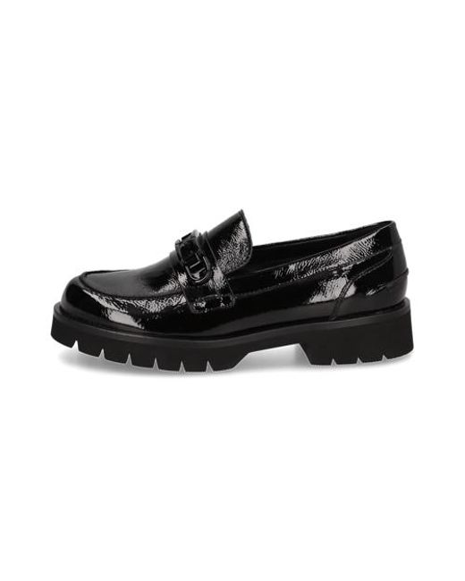 Högl Black Lackleder Slipper