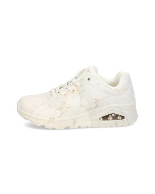 Skechers White Uno