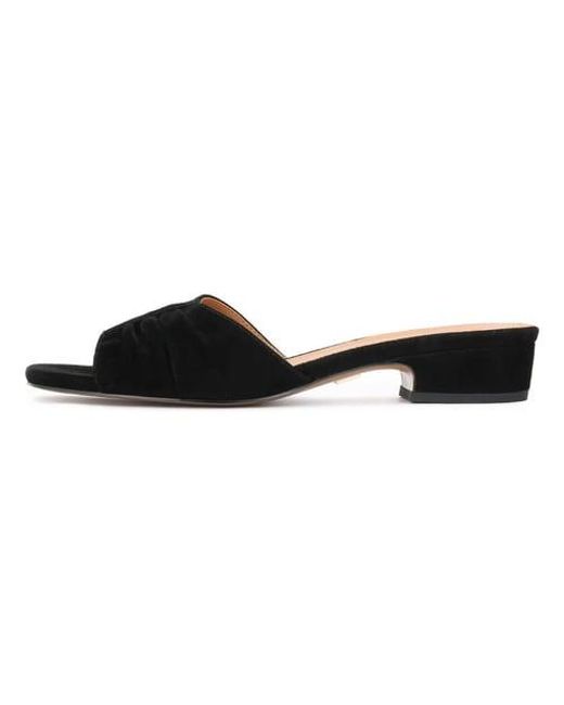 Kazar Black E Wildleder-Flip-Flops Mit Crinkle-Obermaterial