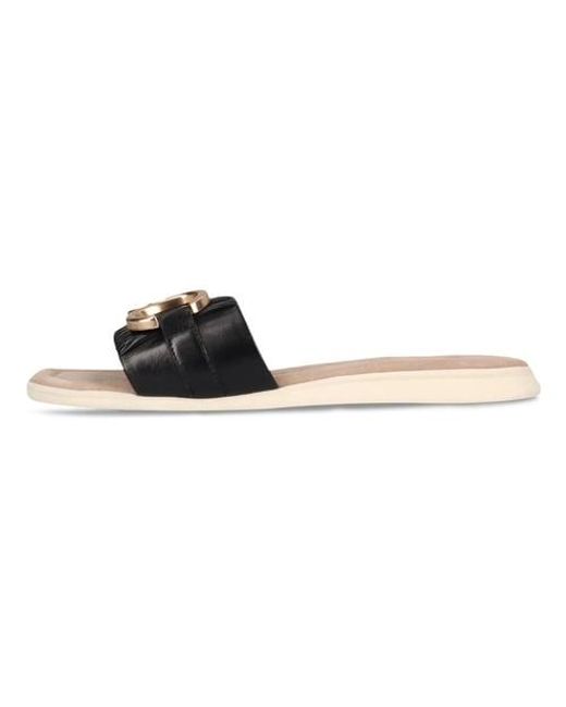 Salamander Black Pantoffel