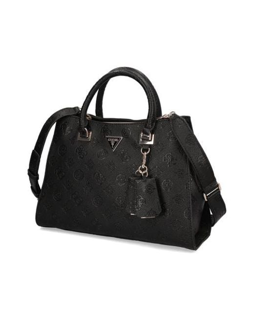 Guess Black Cresidia Society Satchel