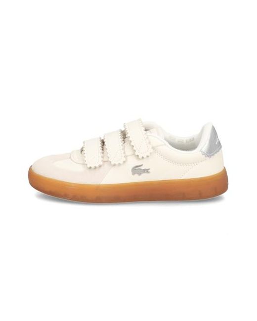 Lacoste White Baseshot Strap