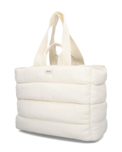 Boss White Deva Tote Pf