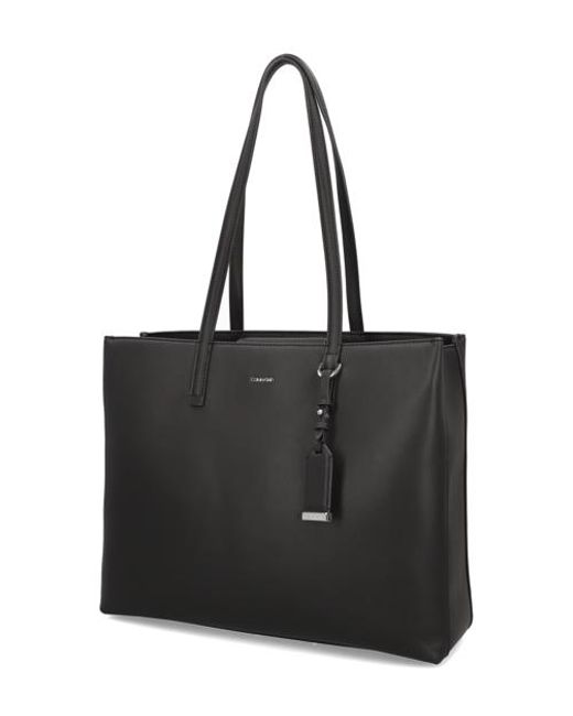 Calvin Klein Black Ck Must Medium Shopper
