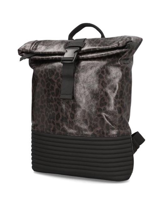 Rieker Black Rucksack