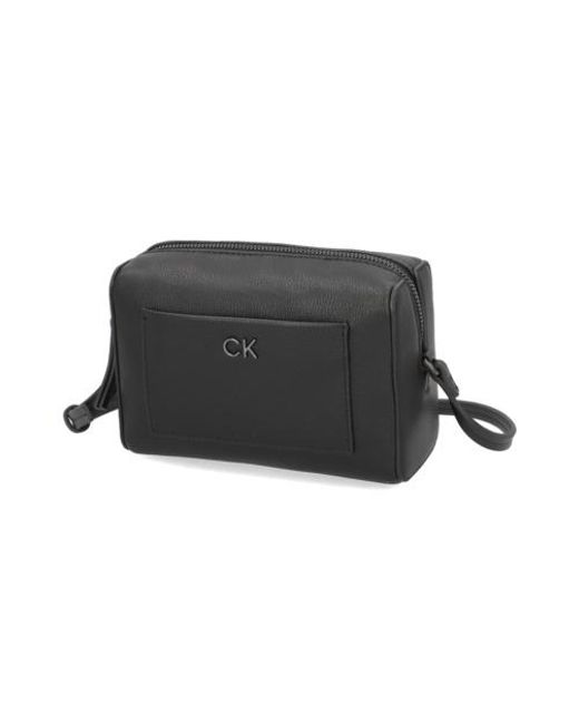 Calvin Klein Black Ck Daily Camera Bag Pebble