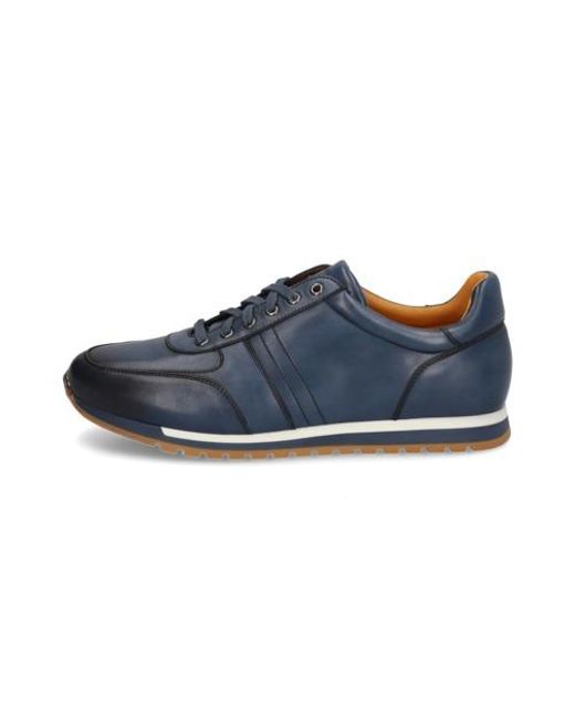 Magnanni Shoes Glattleder Schnürer Sportiv in Blue für Herren