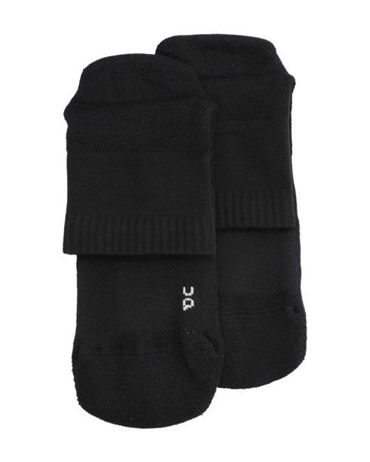On Shoes Black Core Run Sock Mid 2P