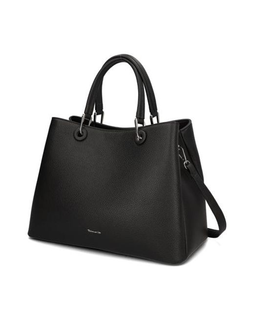 Tamaris Black Lederimitat Tasche