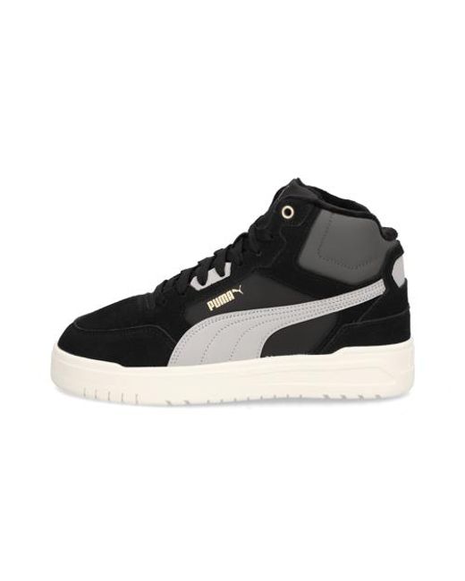 PUMA Shuffle Downtown Mid Wtr in Black für Herren