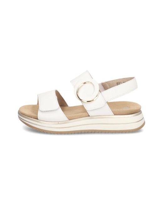 Remonte White Riemchensandalen D1J63