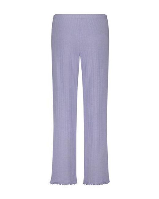 Hunkemöller Purple Pointelle Pyjama Pants
