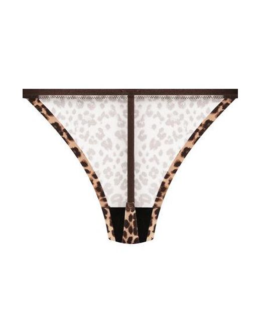 Hunkemöller Brown Seamless Thong