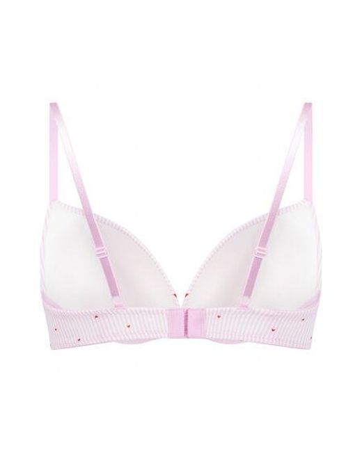 Hunkemöller Brown Plunge Padded Underwired Bra