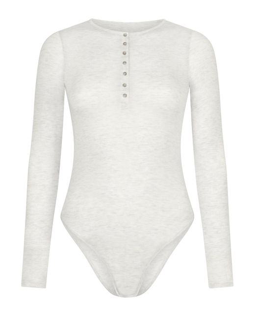 Hunkemöller White Super soft Body aus Kaschmir-Mix