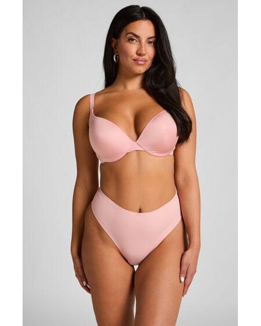 Hunkemöller Pink Smooth Thong