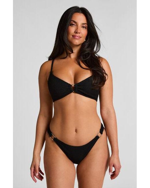 Hunkemöller Black Cairo Highleg Bikinibottom