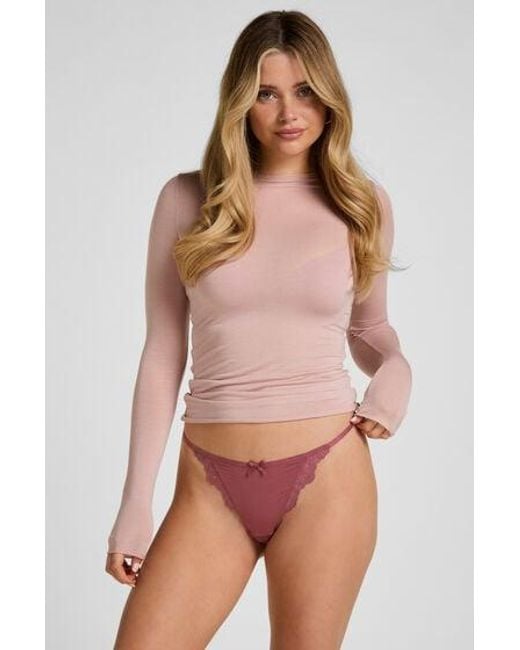 Hunkemöller Pink Highleg Brazilian Pamela