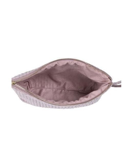 Hunkemöller Purple Velour Make-Up Bag Big