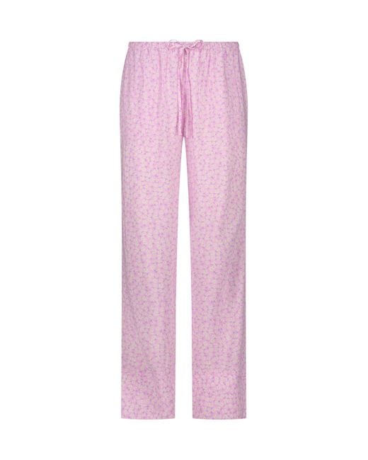Hunkemöller Pink Pyjamahose Woven Springbreakers