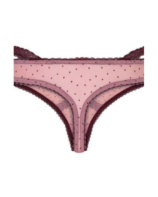 Hunkemöller String Adeline in het Pink