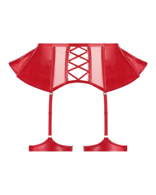 Soutien-gorge à armatures préformé longline wilde Hunkemöller en coloris Red