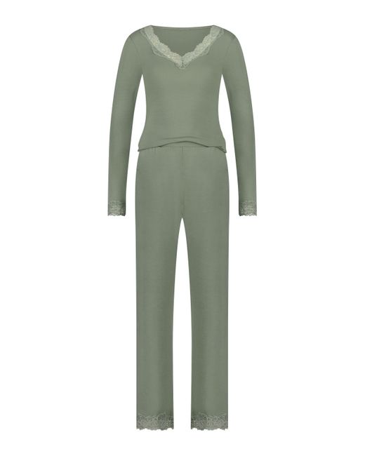 Hunkemöller Pyjamaset in het Green