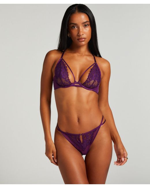 Sujetador sin aros y sin copas Cinnamon Hunkemöller de color Multicolor