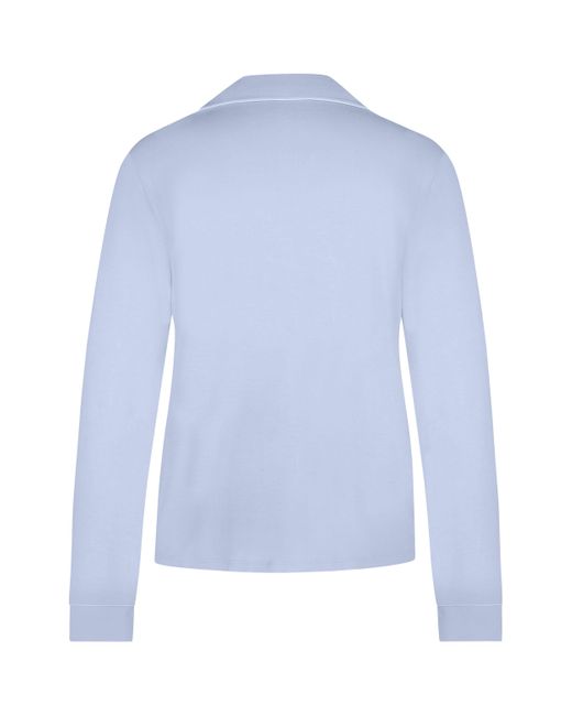 Hunkemöller Blue Langärmelige Jersey-Jacke Essential