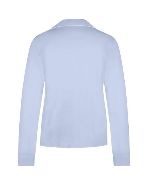 Hunkemöller Jacket Jersey Essential in het Blue