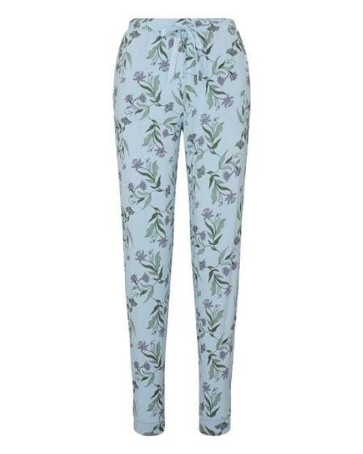 Hunkemöller Blue Jersey Pyjama Pants