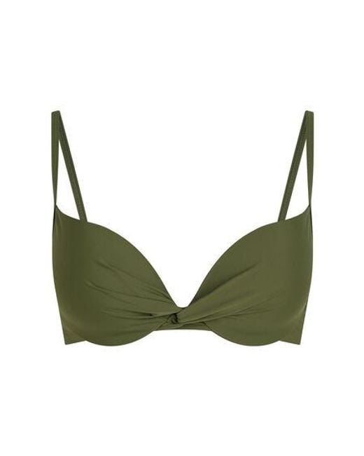 Hunkemöller Green Luna Padded Bikini Top