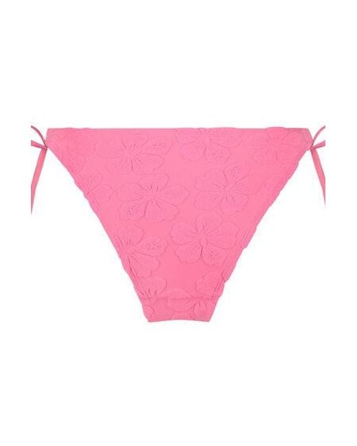 Hunkemöller Red Hula Cheeky Tanga Bikini Bottoms